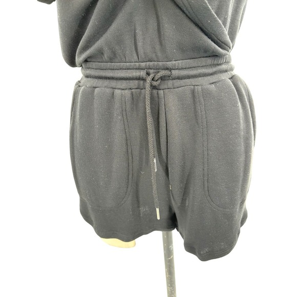 L*Space Great Escape‎ Romper Black Modal Short Sleeve Size XS - Picture 6 of 10